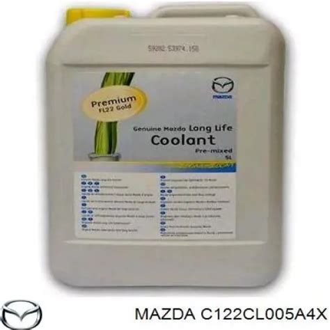 Mazda Long Life Coolant FL22 anticongelante 5L C122CL005A4X