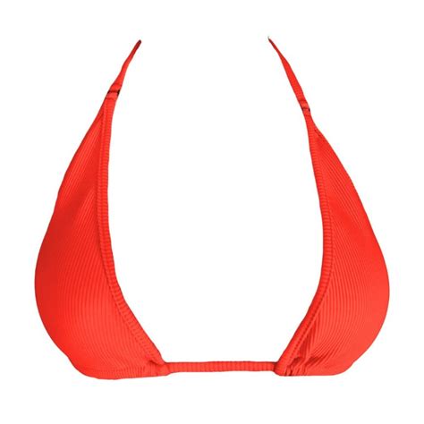 Citrus Sunrise Classic Bikini Top Micro Gigi