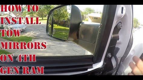 How To Install Tow Mirrors On 4th Gen Ram 2500 From 19088 Wayne PA