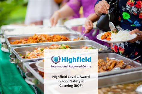 Highfield Level 1 Award In Food Safety In Catering Rqf Inspire Training And Recruitment