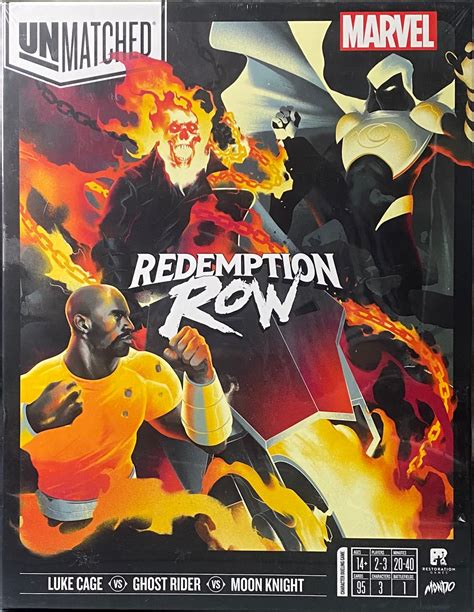 Unmatched: Redemption Row – Board Game Madness