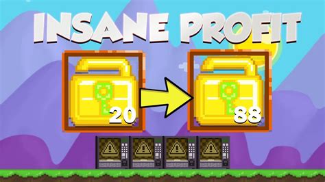 LAZY PROFIT 2021 EASY GUIDE Growtopia YouTube