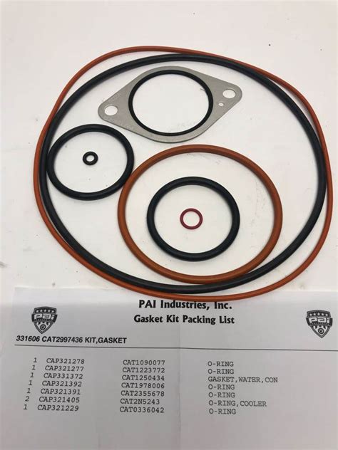 New Aftermarket Caterpillar C Water Pump Gasket Kit For Sale Dorr