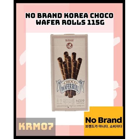 No Brand Korea Choco Wafer Roll 115g Shopee Philippines