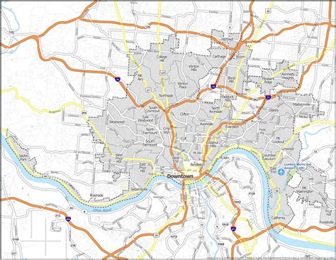 Suburbs Of Cincinnati Ohio Segregation In Cincinnati's Neighborhoods: