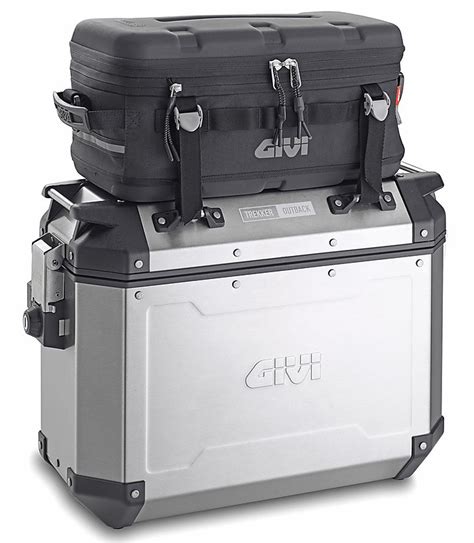 Paire De Valises Lat Rales Givi Trekker Outback E Lt Monokey Cam