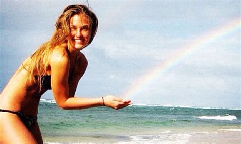 Bar Refaeli Posts Cute Bikini Shot On Twitter As She Catches Rays In
