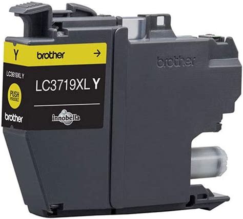 Brother Genuine LC3719XLY Super High Yield Yellow Printer Ink Cartridge