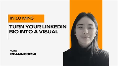 Turn Your LinkedIn Bio into a Visual in 10 Minutes