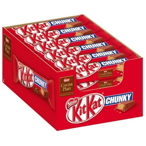 Nestlé KitKat Chunky bars chocolat 24 Bars Achat Vente