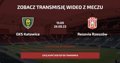 Liga Na Ywo Gks Katowice Resovia Gdzie Transmisja Stream Online