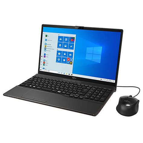 富士通 ノートパソコン Office搭載 新品 同様 Win10 Ssd Dvd Rw 156型 Celeron Microsoft