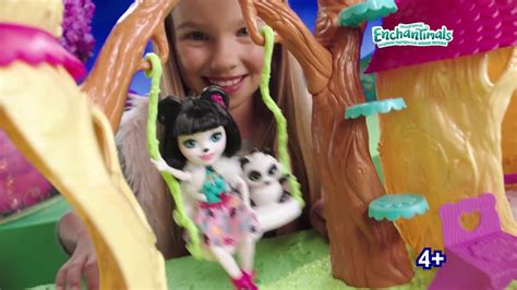 Enchantimals Лесной замок Энчантималс! - YouTube