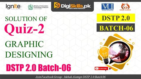 Graphic Designing Quiz 2 Batch 6 Dstp 2 0 Batch 06 Graphic Designing