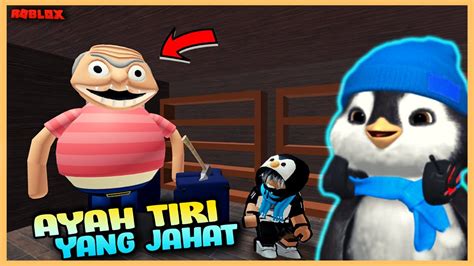 Pio DIKURUNG SAMA AYAH TIRI YANG JAHAT Game ROBLOX Escape Evil Step