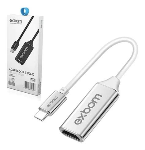 Cabo Conversor Usb C Macho X Hdmi F Mea Exbom U V X Millenium