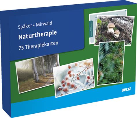 Naturtherapie Therapiekarten Mit Seitigem Booklet In