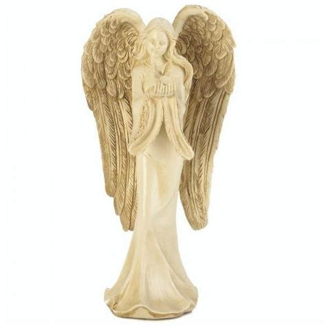 Angel Carrying Dove Figurine Angel Cherub Figurines