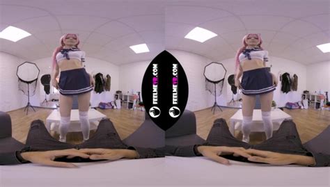 Virtual Reality Nude Lapdance Video With Pink Hair Girl Lilly VR Porn