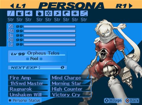 My Orpheus Telos Rpersona