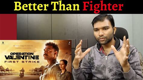 Operation Valentine Teaser Reaction Varun Tej Manushi Chhillar YouTube