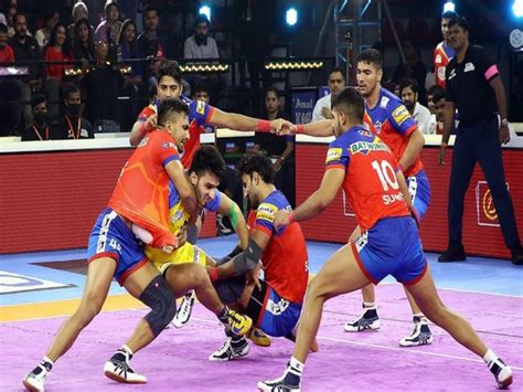 Pro Kabaddi League Up Yoddhas Beat Tamil Thalaivas To Register Third