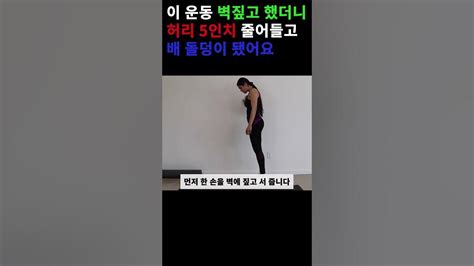 Shorts 중년 내장지방 뱃살 이렇게 해면 싹 다 빠집니다 걷기 대신 이 운동을 매일 하세요 Youtube