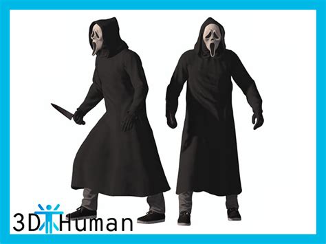 Second Life Marketplace 3d Human Scream Guy Character Full Perm Mesh