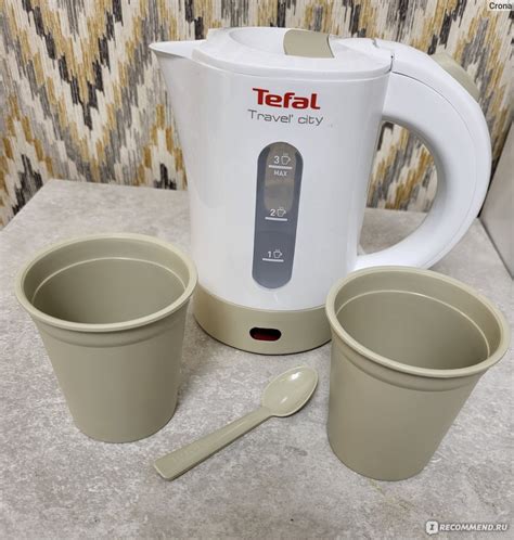 Электрический чайник Tefal Travel KO120 - «Мини-чайник для наших ...