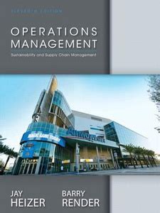 Operations Management Sustainability And Supply Chain Management