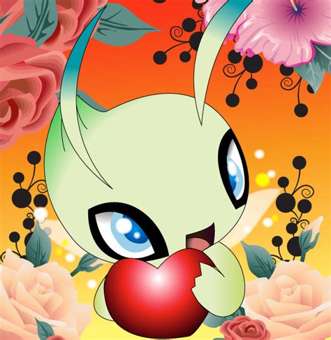 Celebi Cute By Ladymaid Of Pokemon On Deviantart