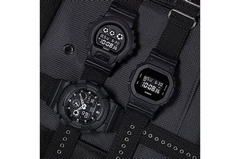 Casio G-SHOCK "Military Black" Collection | Hypebeast