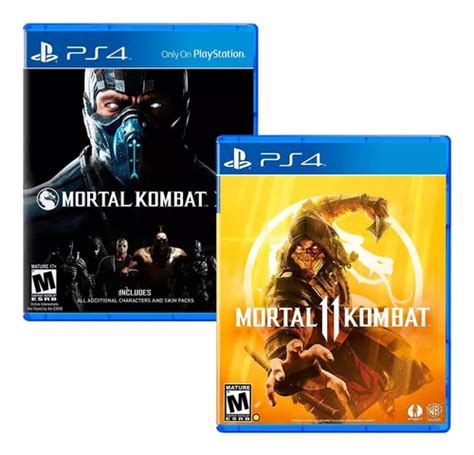 Mortal Kombat Xl + Mortal Kombat 11 Ps4 | MercadoLibre