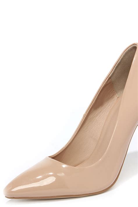 Cute Nude Pumps Pointed Pumps Nude Heels
