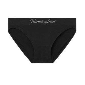 Victoria S Secret Intimates Sleepwear Nwt Victoria Secret Black Seamless Bikini Panty