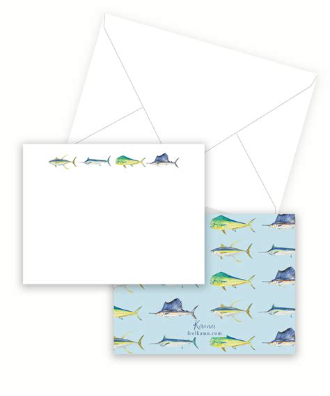Fish Stationery – Leah Guest Hughes