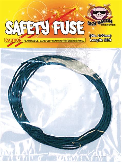 Safety Fuse 20ft | Sparks Fly Fireworks