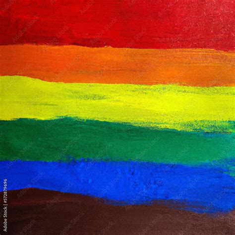 Rainbow Flag Pride Flag Freedom Flag Is An International Symbol Of The Lesbian Gay Bisexual