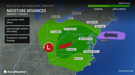 Helene To Unravel Over Eastern Us With Days Of Cloudy Rainy Weather