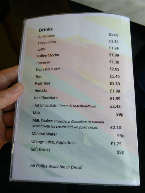 Indulgence Cafe Llandudno Menu Prices And Restaurant Reviews