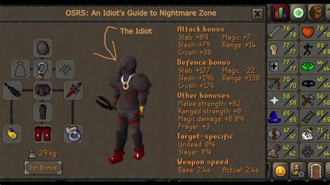 Osrs An Idiots Guide To Nightmare Zone Youtube