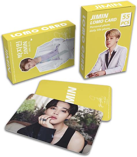 BTS Jimin Solo Lomo Karte 54pcs Bangtan Boys Karten mit Postkarten Box ...