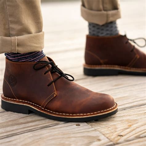Bosveld Vellie Tugela Black Sole Mens Desert Boots Boots Men