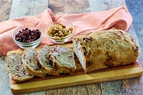 Cranberry Walnut Bread Recipe With Yeast Hostess At Heart