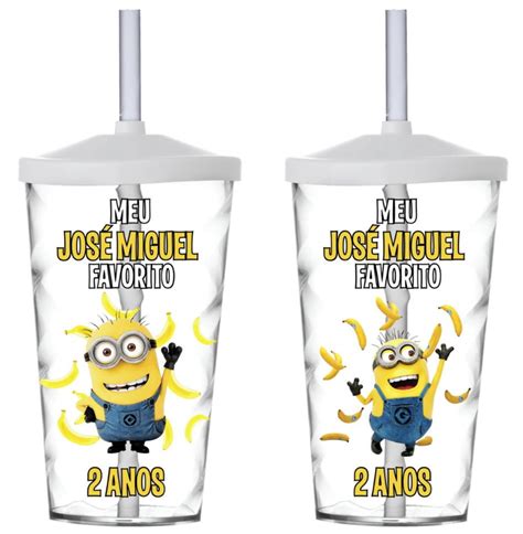 Copo Twister Minions Elo Produtos Especiais