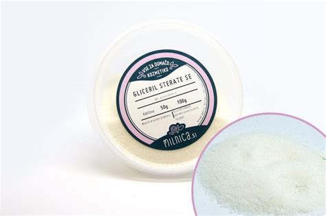 Gliceril stearate SE - Milnica.si