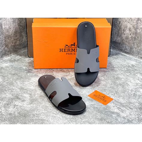 Mua Dép Hm Nam Hàng Cao Cấp Dép Quai Ngang Hm Da Sịn Đế Cao Su Chống Trơn Trợt Hàng HOT trend