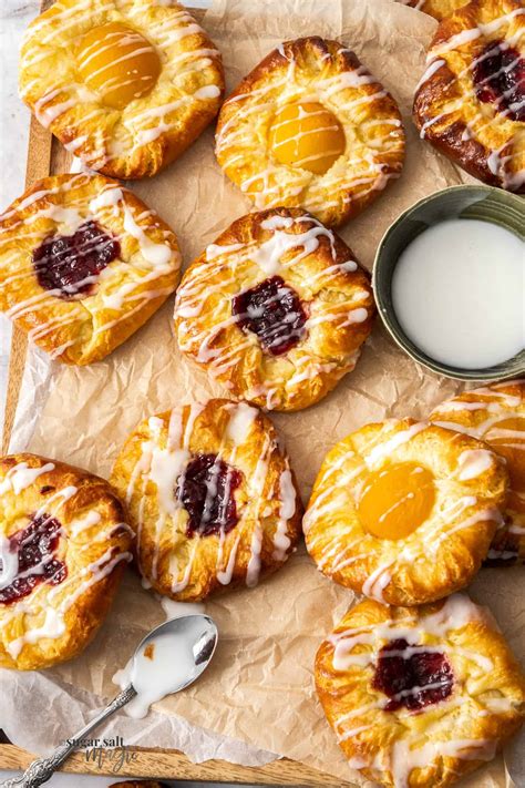 Custard Danish Pastry Sugar Salt Magic