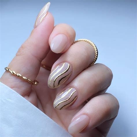 50 Beautiful Nail Designs Made With Nude Polish