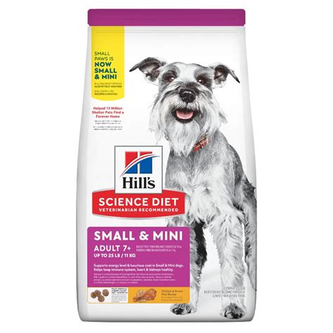 Hills SD Small & Toy Breed 7+ / 2.04kg Pequeños y Raza Toy 2.04 Kg